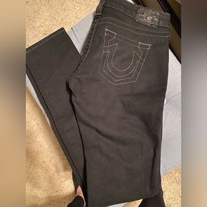 True Religion Rockstar Stella black jeans